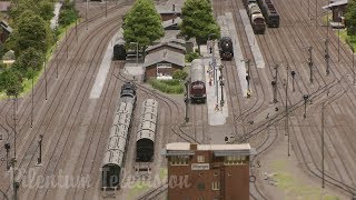 One of Germanys finest and most famous and superb model railway with steam trains in HO scale [upl. by Faline736]