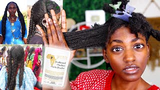 I Tried Chebe Powder for a WEEK annnnnnddddd  4C Natural Hair [upl. by Alveta]