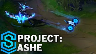 PROJECT Ashe Skin Spotlight  League of Legends [upl. by Tupler]