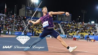 The best 90 meter javelin throws from the IAAF Diamond League [upl. by Pinette]