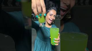 ✨🍏இது புதுசா இருக்கே😍 Green Food Challenge  shorts [upl. by Ot]