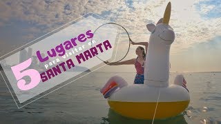 5 lugares para visitar si viajas a Santa Marta  Colombia  Asherita viajera Guía turística [upl. by Trubow]