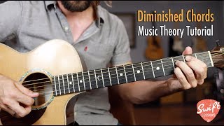 What Are Diminished Chords amp How to Use Them  Guitar Lesson [upl. by Sammons145]