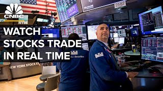 Watch stocks trade in real time after Dows third worstday ever– 3172020 [upl. by Leveridge]