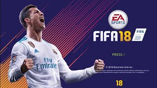 FIFA 18  Gameplay PS4 [upl. by Faden]