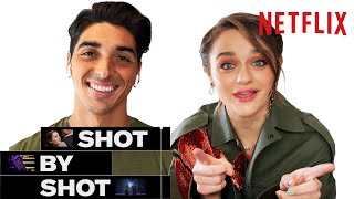 The Kissing Booth 2s Joey King amp Taylor Zakhar Perez Break Down their Dance Scene  Netflix [upl. by Aihsotan]