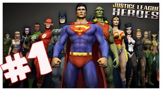 Justice League Heroes PS2 Part 1 Amber Kills Superman coop [upl. by Photina730]