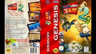 SEGA Genesis Music Earthworm Jim 2  Full Original Soundtrack OST [upl. by Keyek]