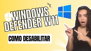 Como Desativar o Windows Defender W11 [upl. by Samid989]