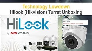 Unboxing Hilook Hikvision Turret  IPCT240H 4MP [upl. by Anitsahs]