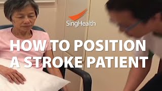 How To Position A Stroke Patient [upl. by Hueston]