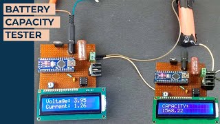 18650 Lithium Battery Capacity Tester using Arduino [upl. by Suriaj]