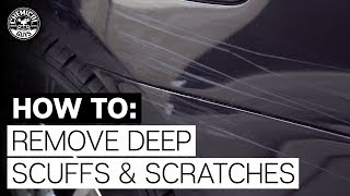 How To Take Off Paint Scuffs amp Scratches  Chemical Guys [upl. by Apoor165]