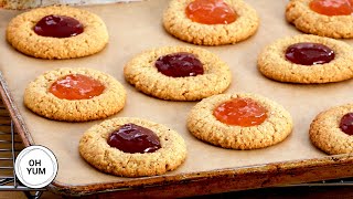 Professional Baker Teaches You How To Make ALMOND BUTTER COOKIES [upl. by Glick]