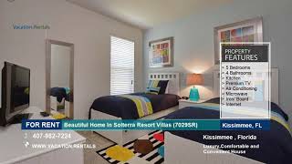 Florida  Vacation Rentals  Beautiful Home In Solterra Resort Villas 7029SR  Kissimmee [upl. by Otrebireh]