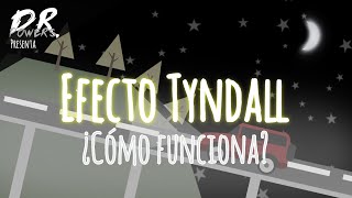 ☁️ Efecto Tyndall ☁️  ¿Cómo funciona ¿Qué es [upl. by Uriia]