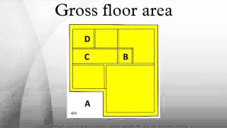 Gross floor area [upl. by Jamel]