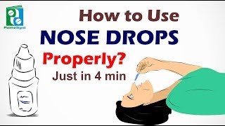 How to Use Nose Drops Properly [upl. by Wende]