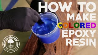 How to Make Colored Epoxy Resin [upl. by Pierro]