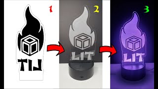 How to PROPERLY Laser Engrave Acrylic  LIT Tutorials [upl. by Lonergan]