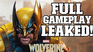 FULL Wolverine Gameplay LEAKED [upl. by Asfah]