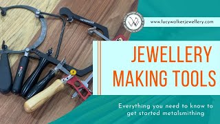 Jewelry Making Tools You ABSOLUTELY NEED To Start Metalsmithing  Metalsmith Academy [upl. by Edelson]