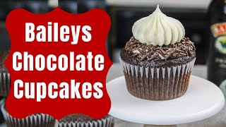 Baileys Cupcakes Cake  CHELSWEETS [upl. by Alinoel]