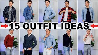 15 OUTFITS Fáciles Para Verte MÁS ATRACTIVO  Outfits Para Hombres [upl. by Aiyt]