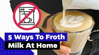 How To Froth Milk At Home Best Milk Frothers Review [upl. by Silbahc]