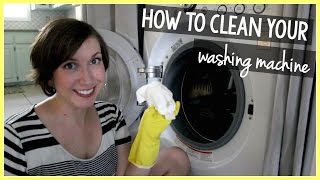 HOW TO CLEAN A FRONT LOADING WASHING MACHINE [upl. by Lenoyl]