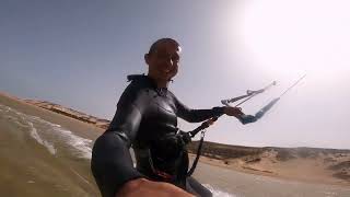 Kitesurfing Dakhla attitude Morocco [upl. by Eversole]