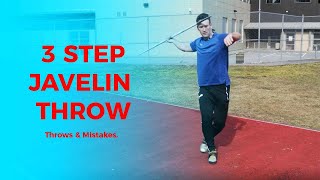 3 Step Javelin Throw [upl. by Harle]