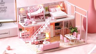 CÓMO HACER UNA CASA EN MINIATURA PARA BARBIE  5 IDEAS [upl. by Idden858]