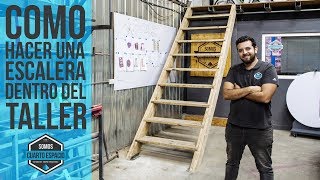 Como hacer una escalera dentro del Taller EP2 [upl. by Ecnerret]