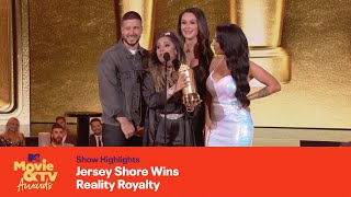 Jersey Shore Wins Reality Royalty  2021 MTV UNSCRIPTED Awards [upl. by Amaso]