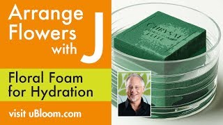 How to use Flower Foam for creating Flower Arrangements [upl. by Inele613]