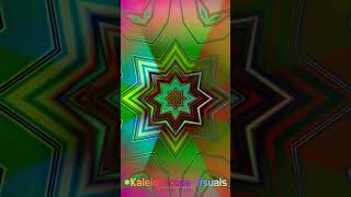 Kaleidoscope Relaxation Video Relaxing Background Music Trippy Psychedelic Visual Meditation [upl. by Ahsaeyt]