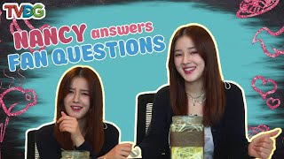 MOMOLAND Nancy answers questions from Filipino fans [upl. by Suilenroc]