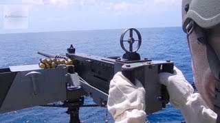 Firing M2 Browning 50 Caliber Machine Gun [upl. by Uni425]