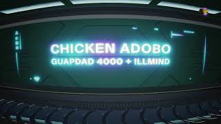 Guapdad 4000 amp llmind  Chicken Adobo Official Lyric Video [upl. by Eidas571]