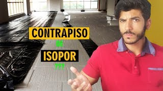 CONTRAPISO de ISOPOR [upl. by Barrington]