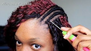 Crochet Braids  Tresse africaine  Coiffure africaine [upl. by Zelma275]