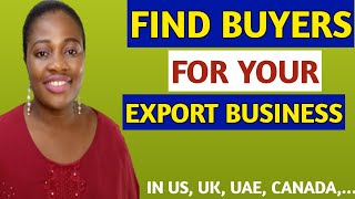 How To Find Buyers Of Nigerian Food Stuffs Abroad  How To Start Exportation Business In Nigeria 2 [upl. by Aytnahs]