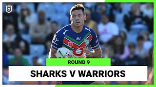 CronullaSutherland Sharks v New Zealand Warriors  Round 9 2022  Full Match Replay  NRL [upl. by Ahsaele512]