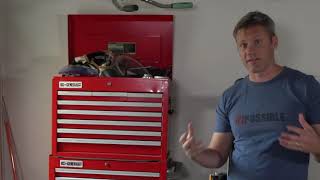 26quot US General Tool Chest from Harbor Freight Review [upl. by Eillak]