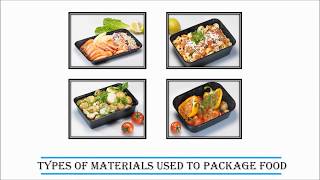 Food Packaging Materials – Types and Features [upl. by Curran660]