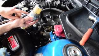 VE  VF Commodore V6 Oil Change  LLT  LFX  LY7  AutoInstruct [upl. by Siari]