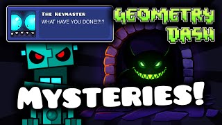 Top 5 Unsolved MYSTERIES in Geometry Dash [upl. by Ecarret630]