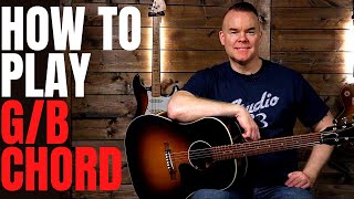 How to Play GB Chord on Guitar Quick and Easy [upl. by Enahs]