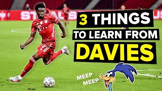 Even SLOW players can learn these 3 things from Alphonso Davies [upl. by Eenad]